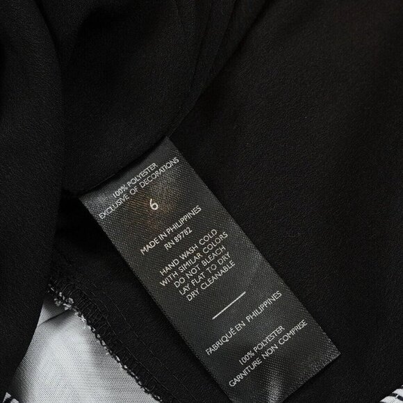 Natori Leaves of Paradise Asymmetrical Dress - Size 6 - EUC - Picture 5 of 8